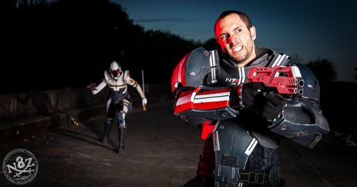 Mass Effect 3 - Косплейная пара на DragonCon